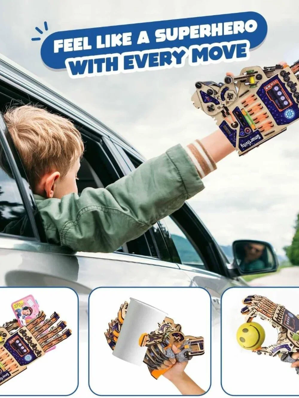 NEW Smartivity Mechanical Robotic Hand Robot DIY STEM Toy Educational Craft Proj